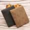 Premium Slim Wallet For Men PU Leather Card Holder With Zipper Coin Pocket 4