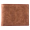 Premium Slim Wallet For Men PU Leather Card Holder With Zipper Coin Pocket 5