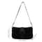 Feminine Faux Suede Shoulder Bag Chic Small Crossbody Bag For Everyday Style 4