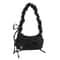 Style Washed Denim Shoulder Bag With Bow Casual Summer Handbag For Women 5