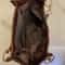 Vintage Leopard Print PU Tote Bag for Women