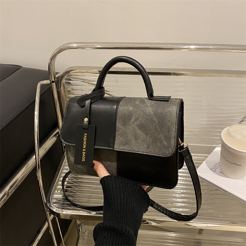 Elegant Geometric Pattern Womens Handbag Stylish Crossbody Shoulder Tote Bag 6