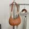 French Style Textured Womens Crossbody Bag with Adjustable Strap for Work & Travel