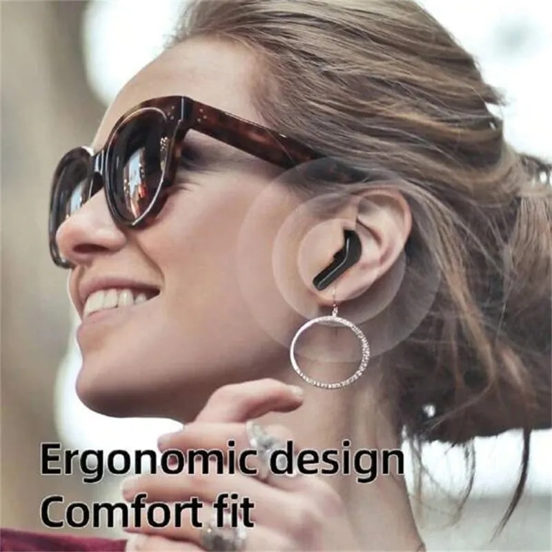 Wireless Bluetooth Earbuds Wireless HiFi Stereo Earphones with Digital Display & Noise Cancelling Mic