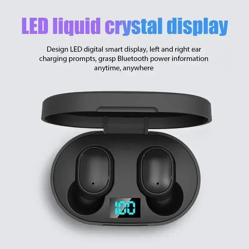 UltraClear Pro Wireless Bluetooth Earphones Noise Cancelling Headset with Microphone