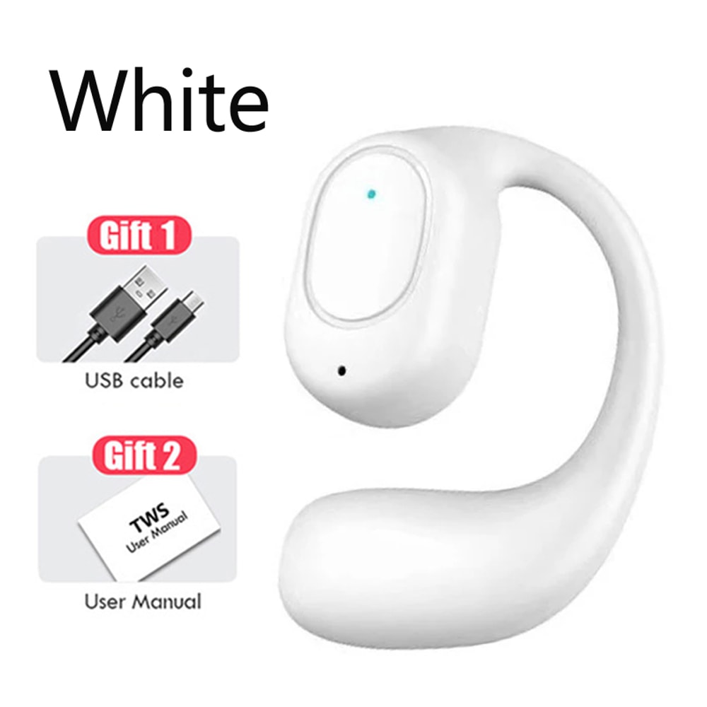 Open Ear Bone Conduction Headphones With Bluetooth Mic