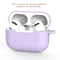 Soft Silicone AirPods Pro Protective Case Solid Color Cover 7