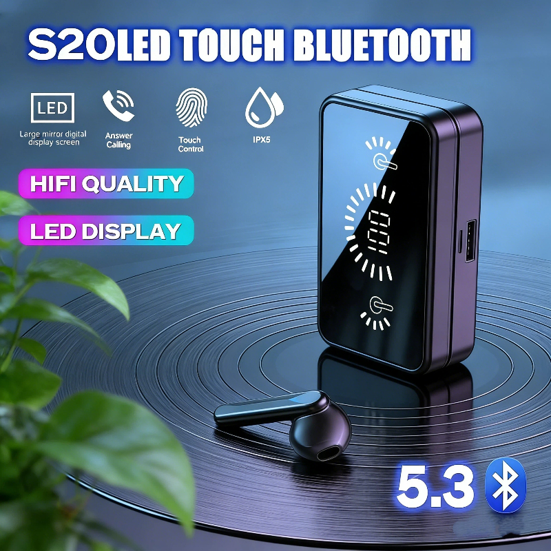 Waterproof Bluetooth Sports Headphones with Microphone