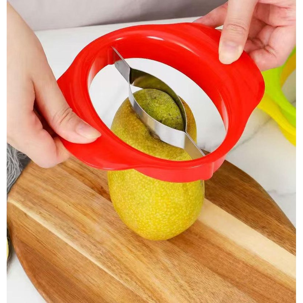 Premium Mango Slicer Tool Mango Peeler Cutter Ergonomic Fruit Pitter 0