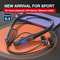 Premium Wireless Bluetooth Neckband Headphones with Mic & Deep Bass Stereo