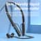 Premium Wireless Bluetooth Neckband Headphones with Mic & Deep Bass Stereo