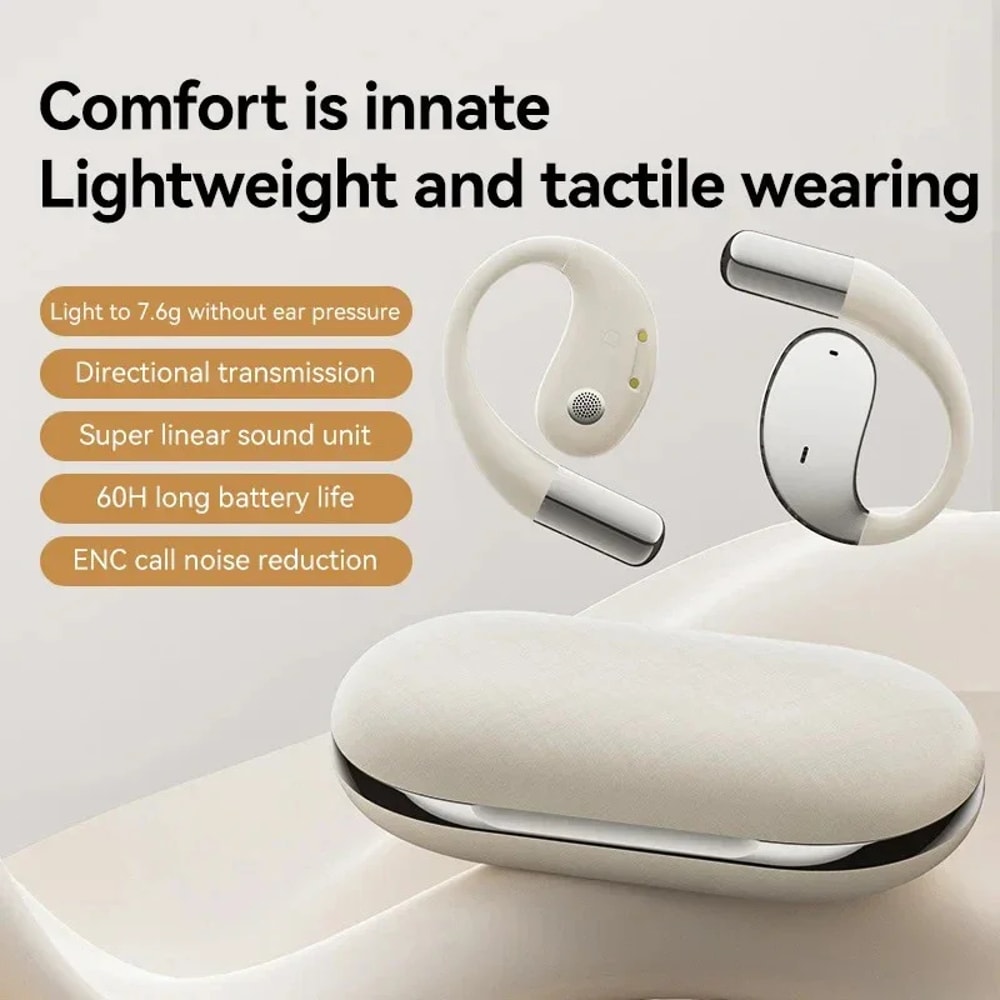 Wireless Bluetooth Earbuds with Mic Bass Stereo Sport Headphones