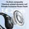 Wireless Bluetooth Earbuds with Mic Bass Stereo Sport Headphones