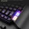 Mechanical One Handed RGB Wired Gaming Keyboard with Wrist Support & Radium Engraving