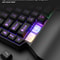 Mechanical One Handed RGB Wired Gaming Keyboard with Wrist Support & Radium Engraving