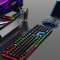 Ultimate Wired Gaming Keyboard Mouse Combo Backlit Floating Keycap Set 2