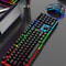 Ultimate Wired Gaming Keyboard Mouse Combo Backlit Floating Keycap Set 5