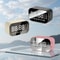 Mirror Bluetooth Speaker Alarm Clock with Dual Alarms and FM Radio