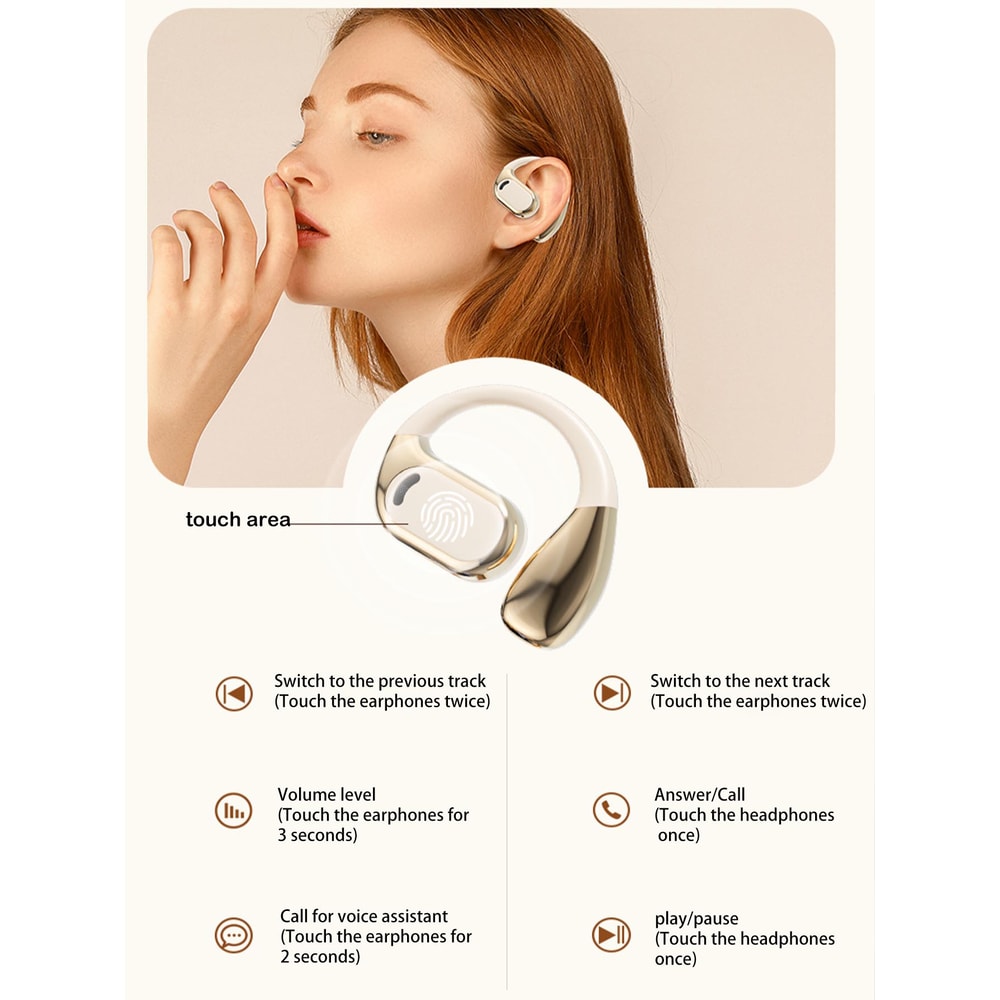 Magnetic Wireless Earphones with HiFi Sound & Long Battery Life Bluetooth Neckband Earphones with Smart Noise Control