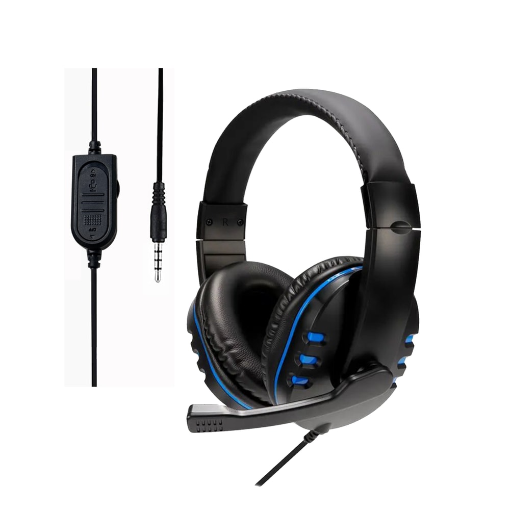Ultimate Wired Gaming Headset with Mic Immersive Gaming Audio for PC & Console