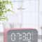 AuraTune Mirror Alarm Clock And Wireless Bluetooth Speaker Phone Stand 0