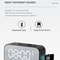 AuraTune Mirror Alarm Clock And Wireless Bluetooth Speaker Phone Stand 2