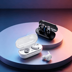tws wireless bluetooth earbuds noise cancelling waterproof sport headphones