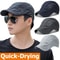 Mens Breathable Flat Cap Quick Dry Sun Protection Golf Hat For Outdoor Sports 0