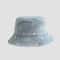 Embroidered Daisy Denim Bucket Hat Chic Sun Protection 4