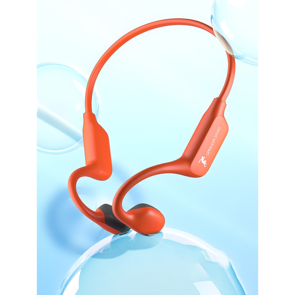 Open Ear Bone Conduction Sports Headphones with ENC Noise Cancellation