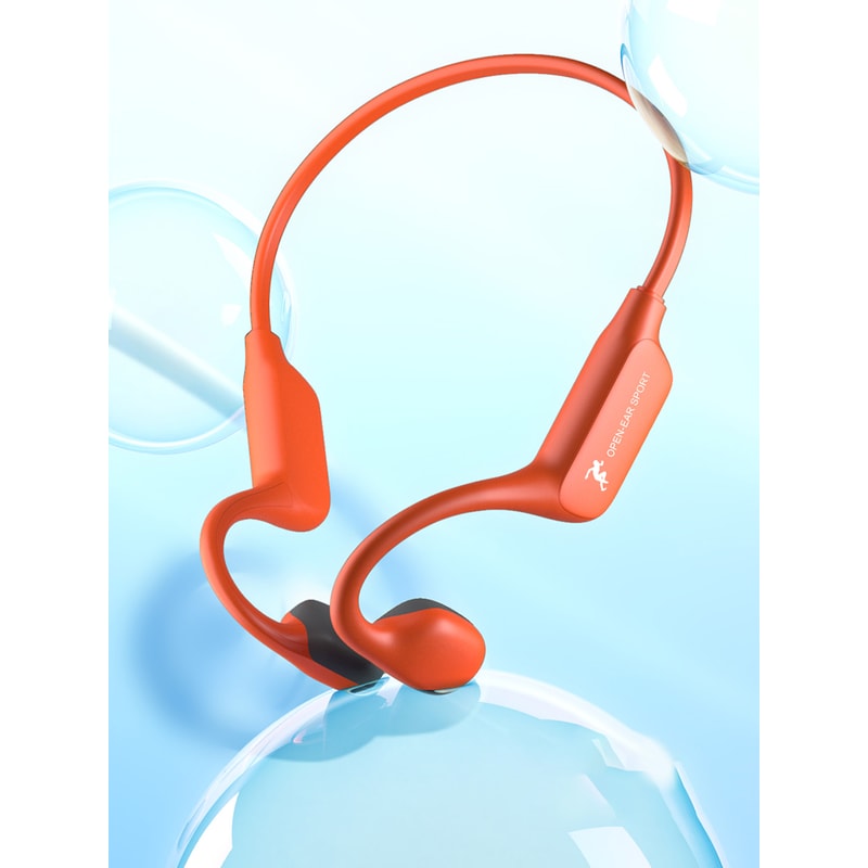 Open Ear Bone Conduction Sports Headphones with ENC Noise Cancellation