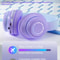 Wireless Gradient RGB Gaming Headphones With Noise Cancellation Long Battery 3