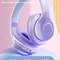 Wireless Gradient RGB Gaming Headphones With Noise Cancellation Long Battery 0