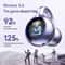 ComfortClip Pro Bluetooth Clip On Earbuds Open Ear Wireless Headphones with Long Battery & Mic