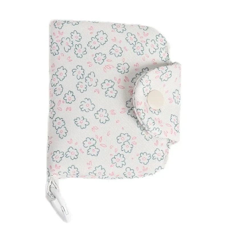Floral Korean Fashion Wallet Cute Small Student Coin Purse Portable Card Holder 4
