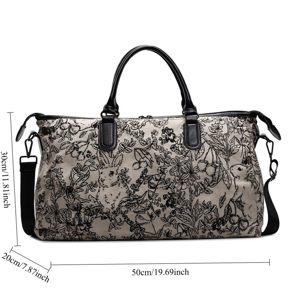 Retro Ethnic Summer Large Capacity Tote Shoulder Bag For Women 1