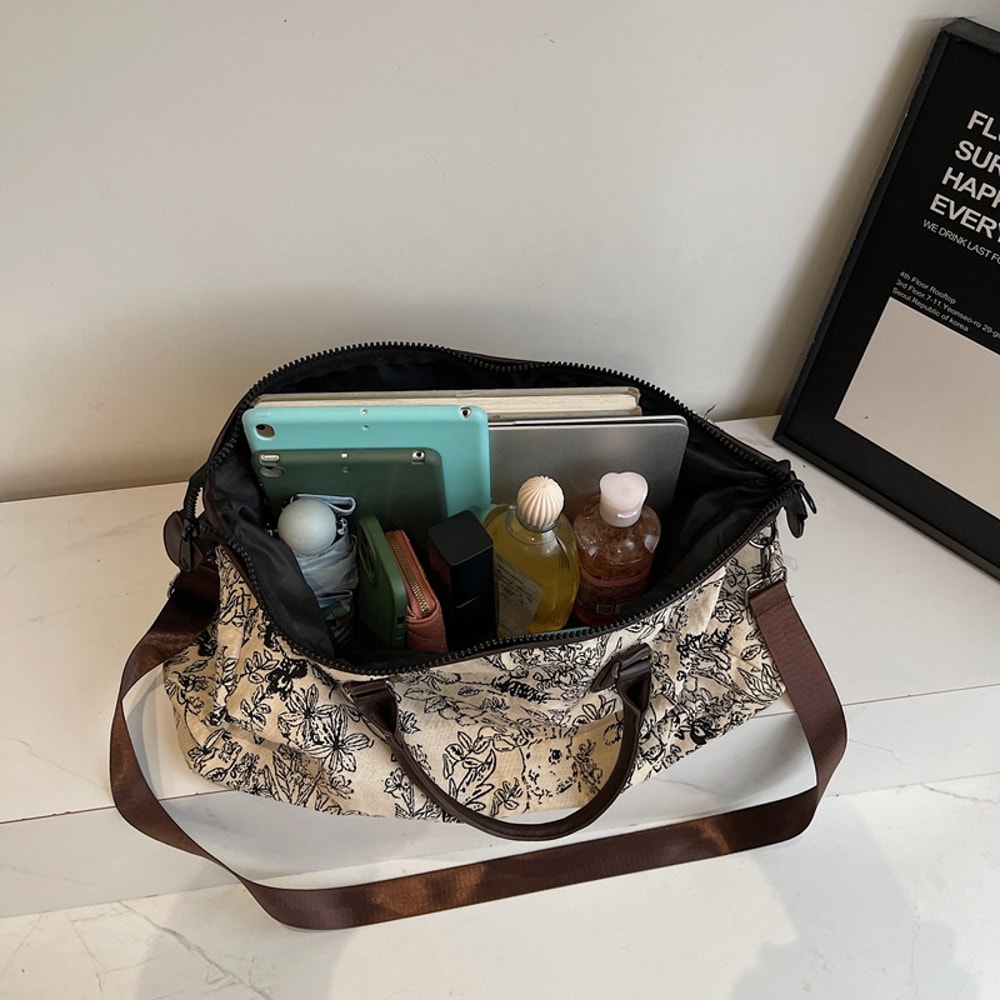 Retro Ethnic Summer Large Capacity Tote Shoulder Bag For Women 2