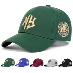 unisex adjustable baseball cap embroidered outdoor casual & golf sun hat