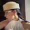 Breathable Raffia Summer Sun Hat for Beach & Travel Unisex Sailor & Beret Style