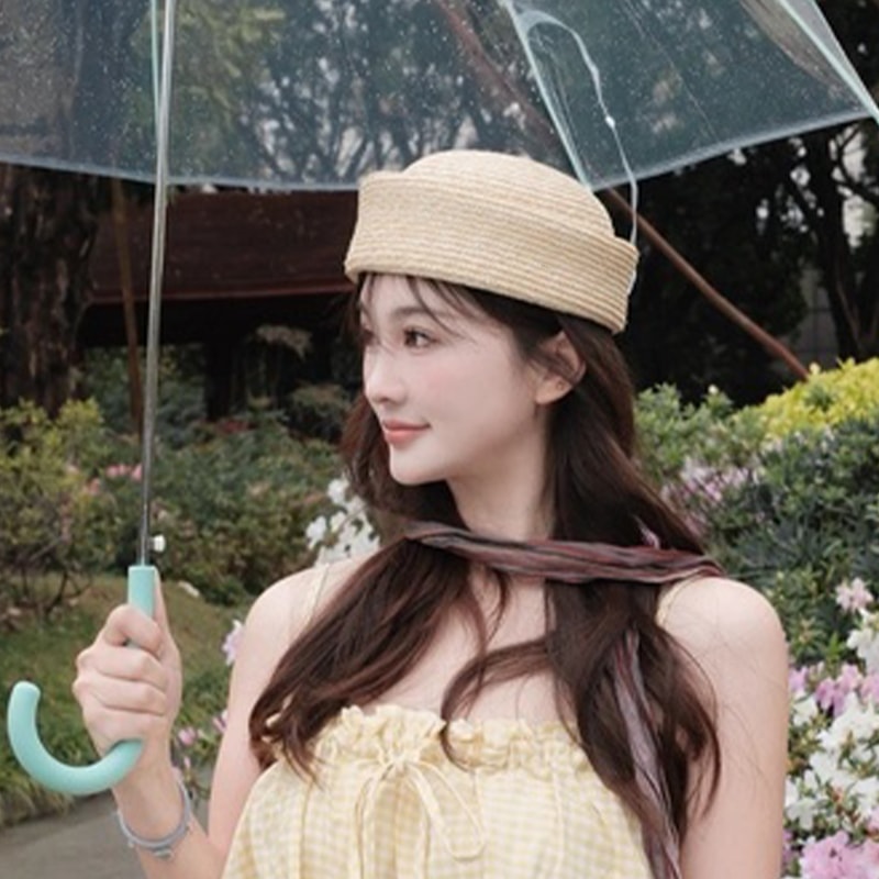 Breathable Raffia Summer Sun Hat for Beach & Travel Unisex Sailor & Beret Style