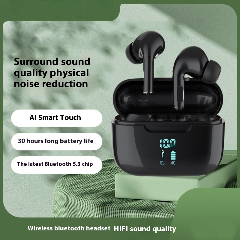 Premium True Wireless Earbuds With Power Display Hi Fi Bluetooth ENC Earphones 0