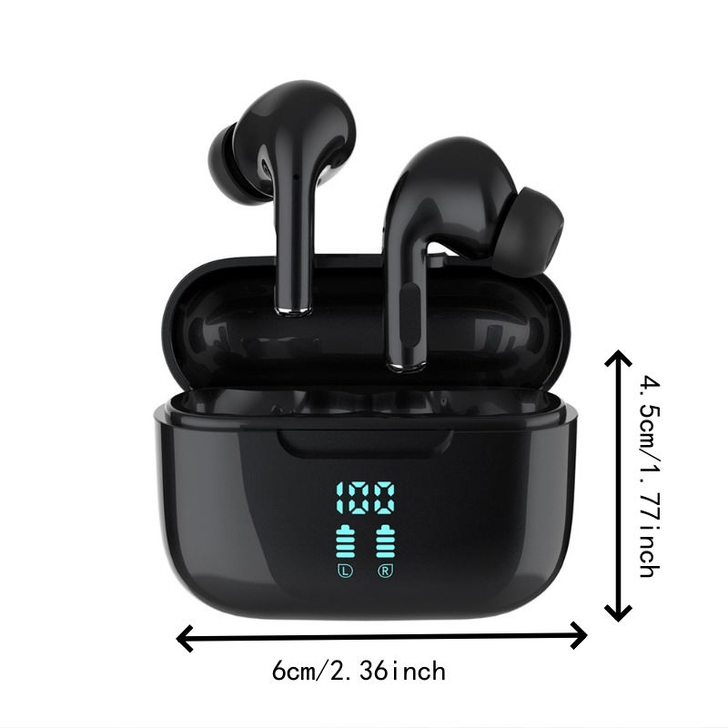 Premium True Wireless Earbuds With Power Display Hi Fi Bluetooth ENC Earphones 4