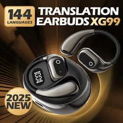 bluetooth wireless earbuds with real time translation & hd calls smart bluetooth wireless earphones