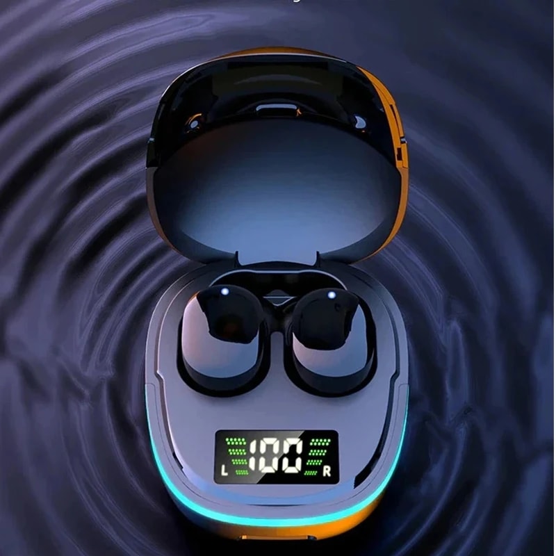 Wireless Earbuds with Mic LED Display Sport Bluetooth Earphones