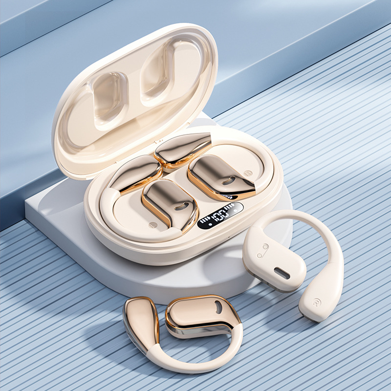 Wireless Earclip Bluetooth Earbuds with Noise Reduction & HD Voice Call