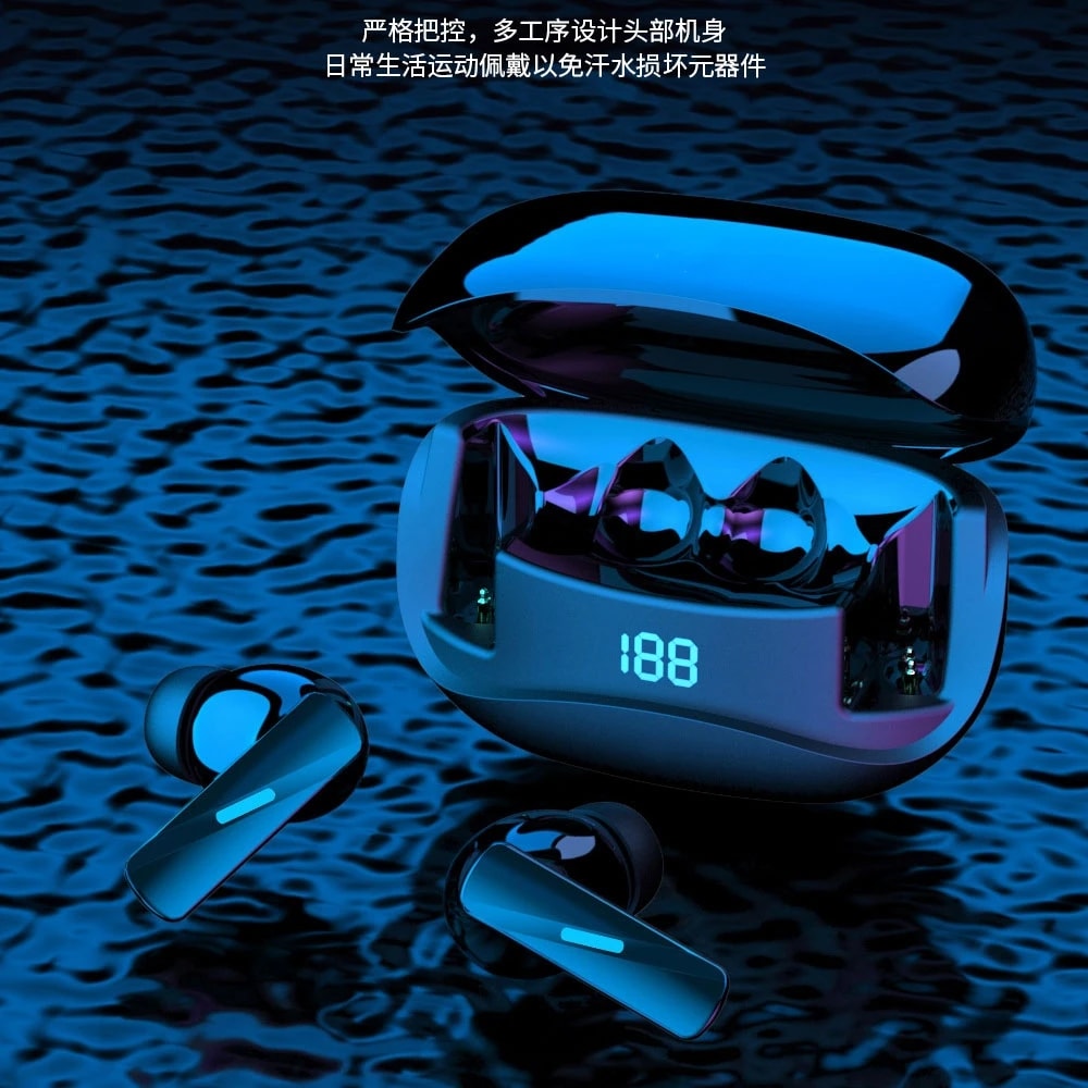 Hi Fi Stereo Bluetooth Earbuds True Wireless Earphones With HD Mic 3