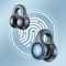 ComfortMax Wireless Bluetooth Clip On Earbuds With Power Display Noise Reduction 4