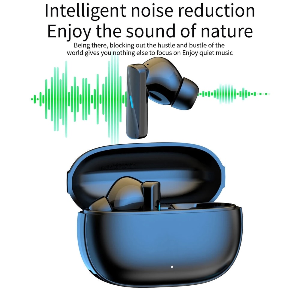 Premium Wireless Bluetooth Earbuds With Mic Touch Control Stereo Hi Fi Earphones For Calls Sports 1