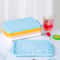 Premium Silicone Ice Cube Tray Cube Stackable Ice Molds With Lid 0