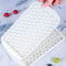 Premium Silicone Ice Cube Tray Cube Stackable Ice Molds With Lid 5